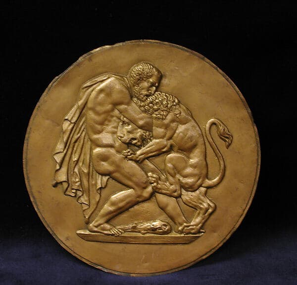 Hercules and Lion