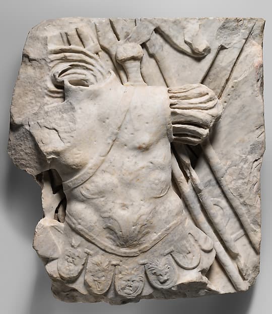 Trophy relief fragment