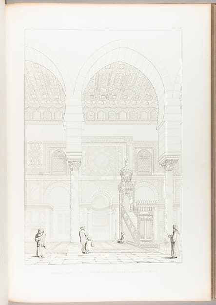 Architecture arabe : ou, Monuments du Kaire, mesurés et dessinés, de 1818 à 1826