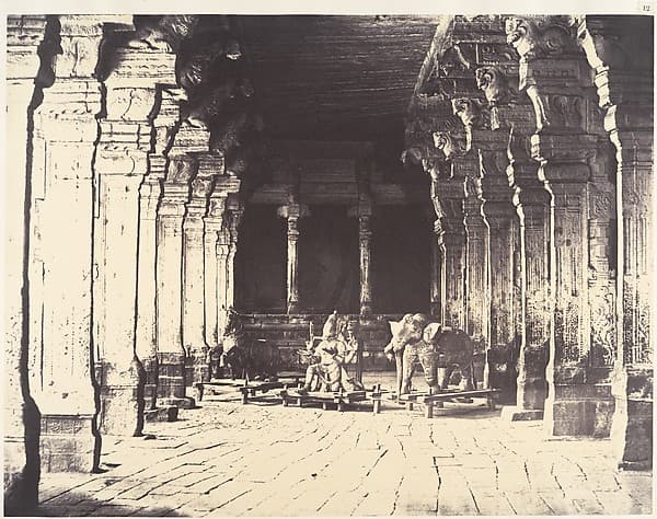 Outer Prakarum on the North Side of the Temple of the God Sundareshwara