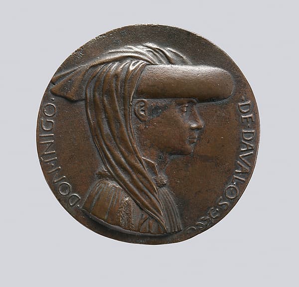 Portrait medal of Don Inigo d'Avalos (obverse); Sphere Representing Earth, Sea, and Sky (reverse)