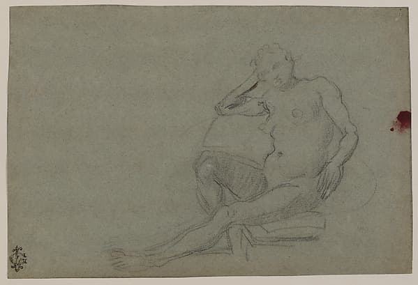 Seated Female Nude