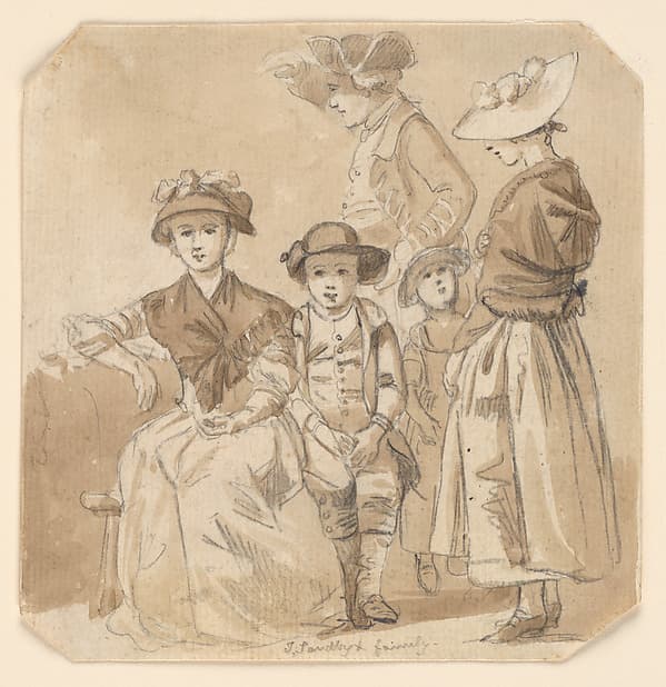 Thomas Sandby and His Family