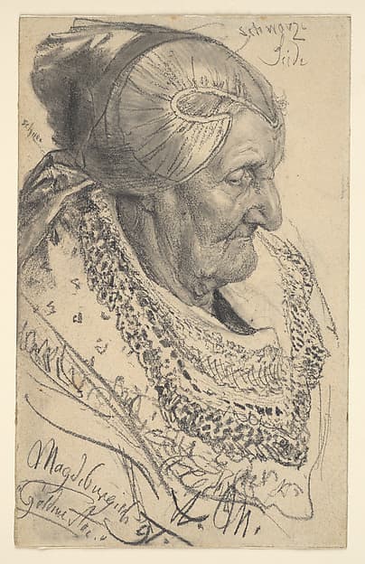 Study of an Old Woman from Magdeburg