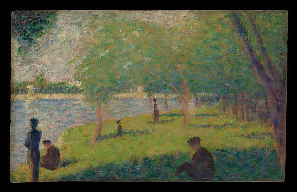 Study for "A Sunday on La Grande Jatte"
